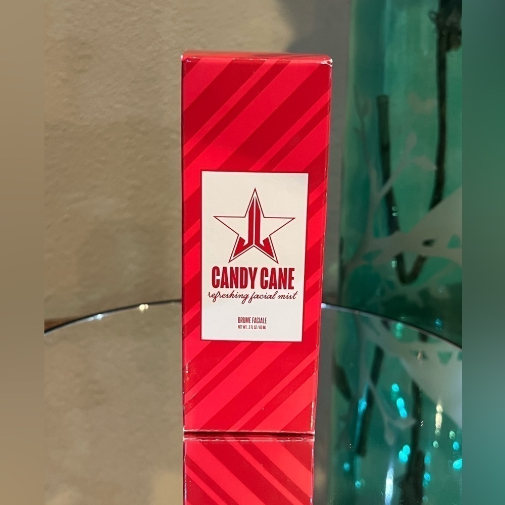 Jeffree Star Candy Cane Refreshing Facial Mist, new!